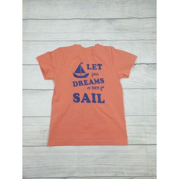 5 Little Britches Embroidered Dreams Set Sail Tee - Picture 4 of 7